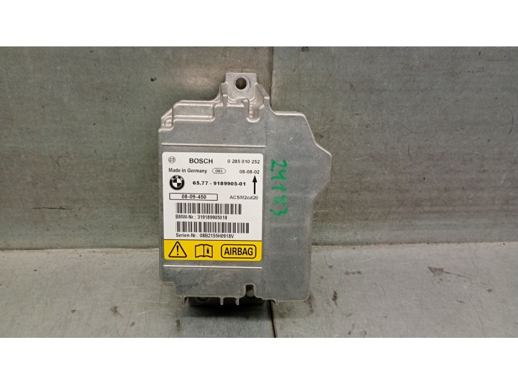 Recambio de centralita airbag para bmw x6 (e71, e72) xdrive 35 d referencia OEM IAM 65779189905  0285010252