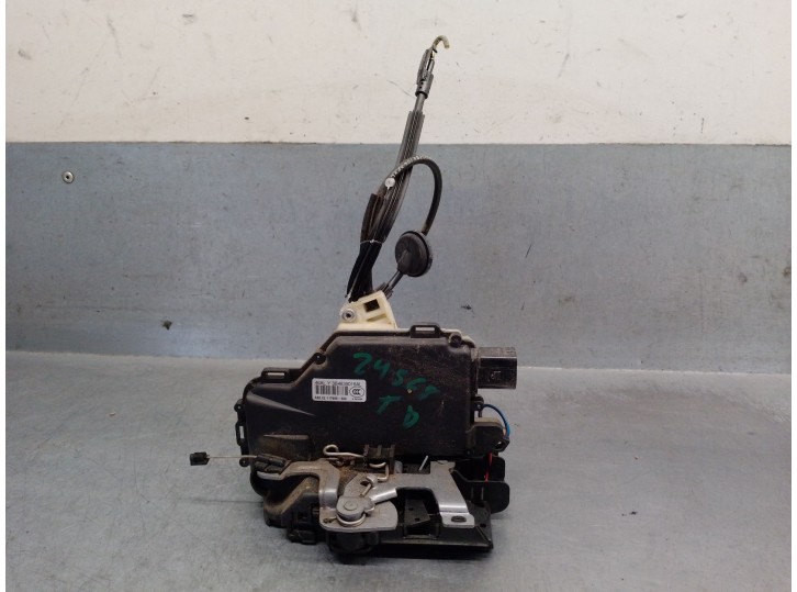 Recambio de cerradura puerta trasera derecha para volkswagen passat berlina (3b3) 1.9 tdi referencia OEM IAM Y3B4839016AL 3B4839