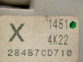 Recambio de caja reles / fusibles para nissan murano i (z50) 3.5 4x4 referencia OEM IAM 284B7CD710  