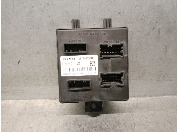 Recambio de modulo electronico para dacia duster ii 1.5 blue dci diesel fap cat referencia OEM IAM 231A09335R 