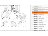Recambio de tubo para renault laguna ii (bg0) 1.9 dci diesel fap cat referencia OEM IAM 8200353795 8200353795 
