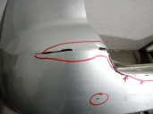 Recambio de paragolpes trasero para mazda 6 monovolumen (gy) 2.0 diesel cat referencia OEM IAM GR4B50221AAA  GR4B50221AAA