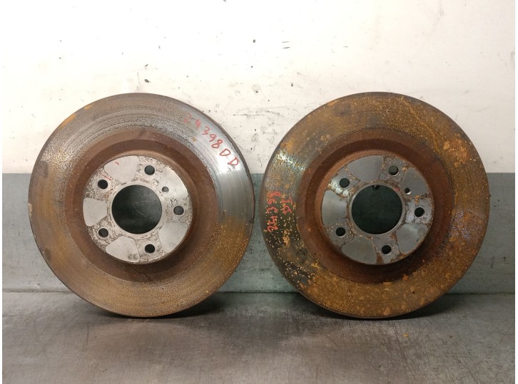 Recambio de disco freno delantero para nissan murano i (z50) 3.5 4x4 referencia OEM IAM 40206CA010 40206CA010 