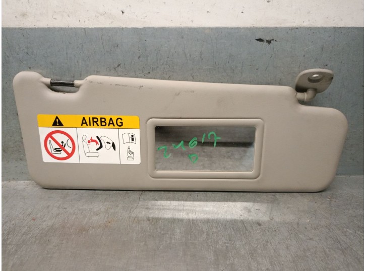 Recambio de parasol izquierdo para dacia duster ii 1.5 blue dci diesel fap cat referencia OEM IAM 964010723R 964010723R 