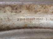 Recambio de llanta para mitsubishi montero (l040) 2.5 turbodiesel referencia OEM IAM MB370930 R15X6JJDOT 