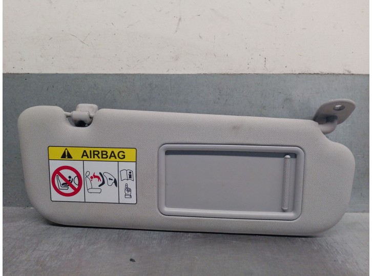 Recambio de parasol derecho para hyundai elantra v sedán (md, ud) 1.6 referencia OEM IAM 852023X010TX 852023X010TX 
