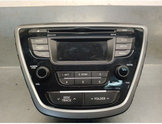 Recambio de sistema audio / radio cd para hyundai elantra v sedán (md, ud) 1.6 referencia OEM IAM 961703X616GU 961703X616GU 