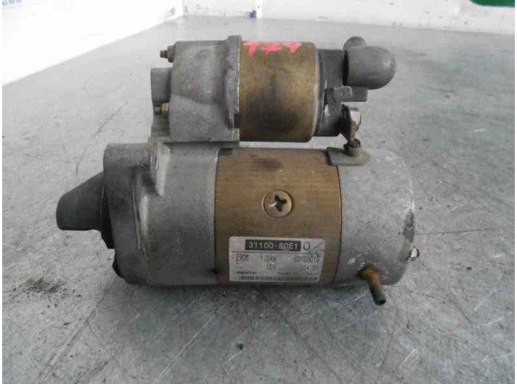 Replacement starter motor for Suzuki Swift SF saloon (MA) 1.3 cat OEM IAM reference 3110080E1 63103019 DENSO