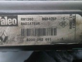 Recambio de radiador agua para renault scenic rx4 (ja0) 1.9 dci diesel cat referencia OEM IAM 8200062691 868405P VALEO