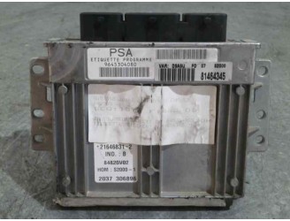 Replacement engine ECU for Peugeot 406 saloon (S1/S2) 1.8 16V cat OEM IAM reference 9645304080 81464345 