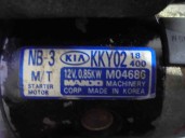 Recambio de motor arranque para kia pride 1.3 cat referencia OEM IAM KKY0218400 M04686 MANDO