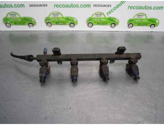 Replacement fuel rail for Kia Sephia II 1.5 cat OEM IAM reference 0K2A313250 