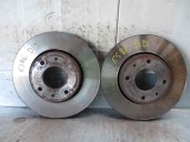 Replacement front brake disc for Volvo V40 estate diesel CAT OEM IAM reference 