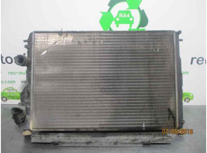 Recambio de radiador agua para renault scenic rx4 (ja0) 1.9 dci diesel cat referencia OEM IAM 8200062691 