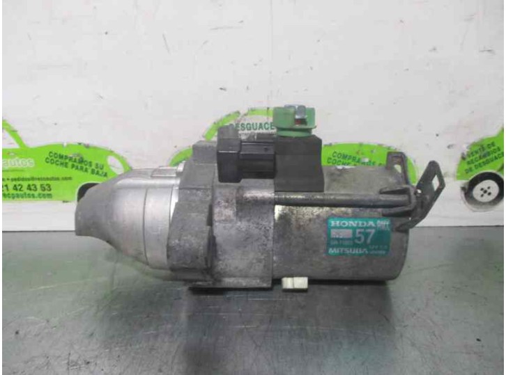 Replacement starter motor for Honda Civic Saloon 4 Hybrid (FD3) 1.3 CAT OEM IAM reference SM71003 MITSUBA