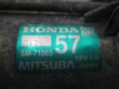 Replacement starter motor for Honda Civic Saloon 4 Hybrid (FD3) 1.3 CAT OEM IAM reference SM71003 MITSUBA