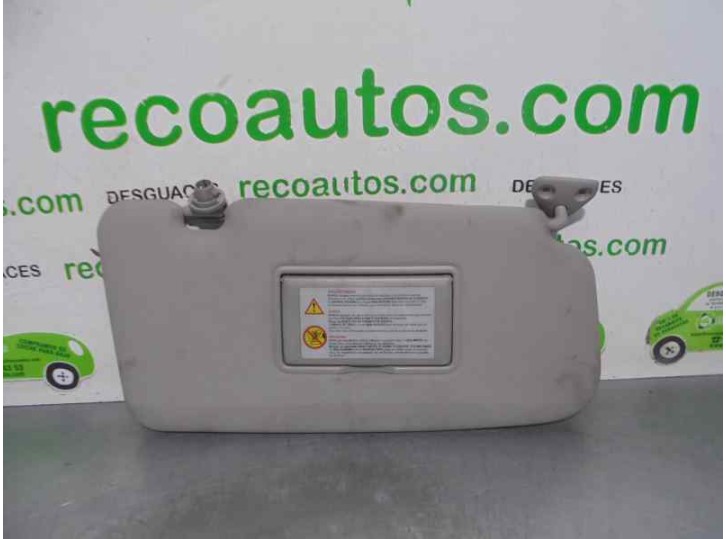 Recambio de parasol derecho para nissan x-trail (t30) 2.2 dci diesel cat referencia OEM IAM 