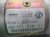 Replacement starter motor for Fiat Stilo (192) 2.4 20v Abarth OEM IAM reference 631110007 C132 DENSO