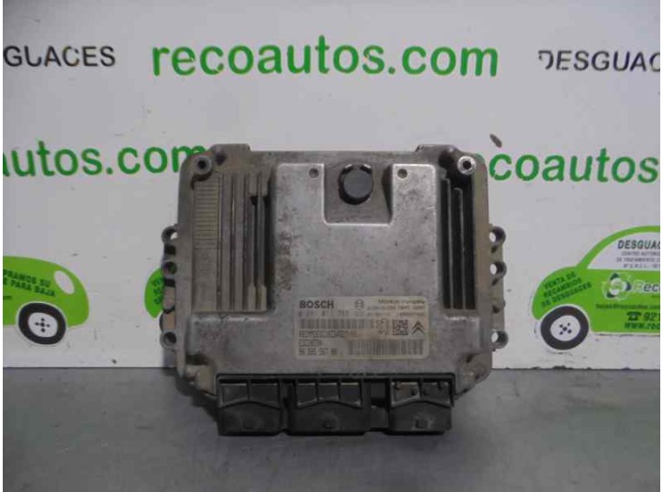 Replacement engine ECU for Peugeot 206 SW X-Line Clim OEM IAM reference 9658556780 0281011783 BOSCH
