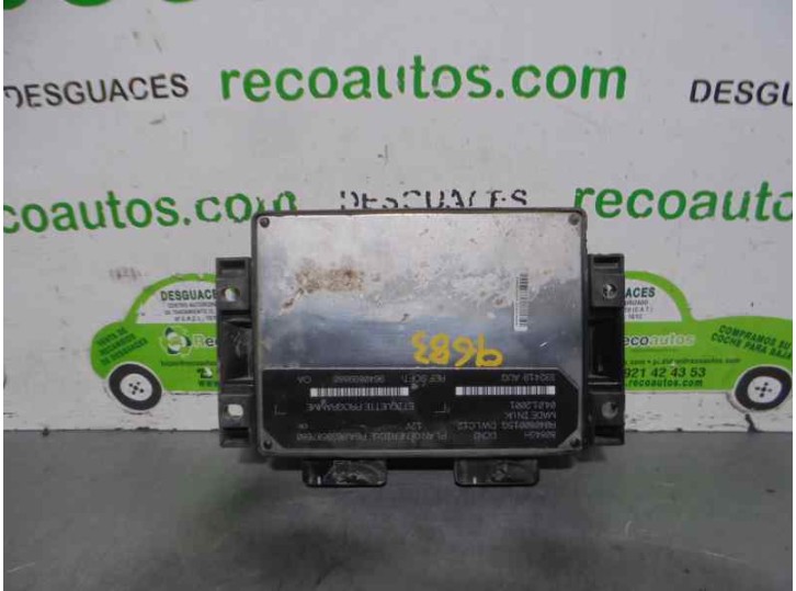 Recambio de centralita motor uce para peugeot 206 berlina xt referencia OEM IAM 1940W1 9639587680 