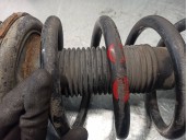 Recambio de amortiguador delantero derecho para kia carnival ii 2.9 crdi cat referencia OEM IAM 0K55F34700 