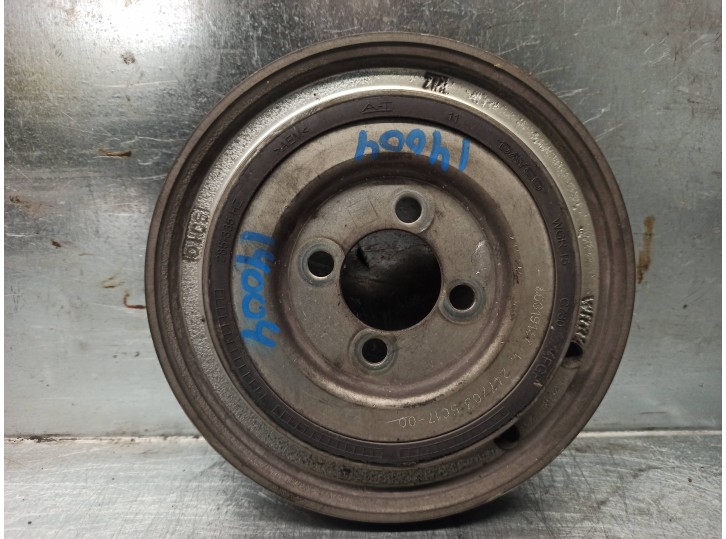 Recambio de polea cigueñal para fiat idea (135) 1.3 jtd active plus referencia OEM IAM 468191470  