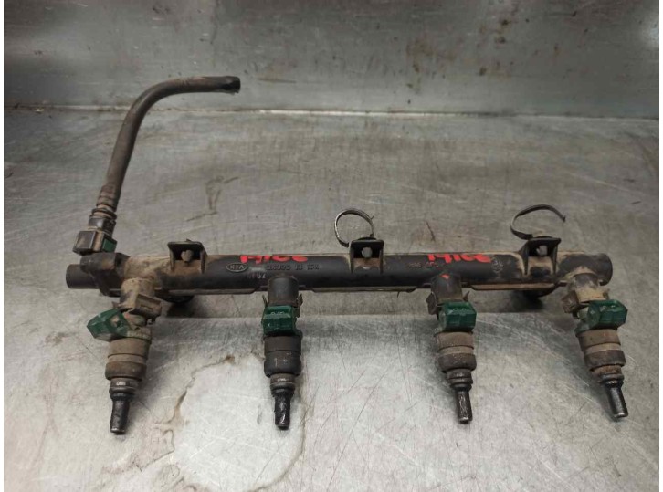 Recambio de rampa inyectora para kia rio i hatchback (dc) 1.3 referencia OEM IAM 0K30C1315X 