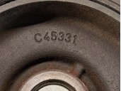 Replacement crankshaft pulley for Lancia Phedra (180) 2.2 JTD cat OEM IAM reference C45331 