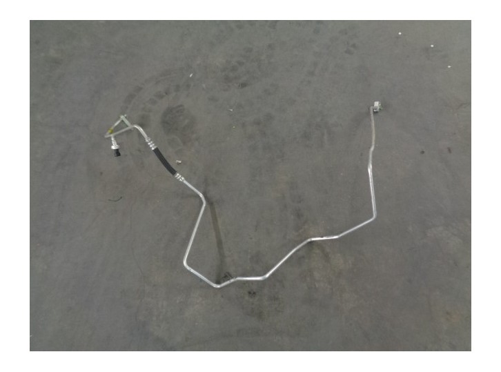 Replacement air conditioning pipes for Ford Ka (RU8) 1.2 OEM IAM reference 51886304 