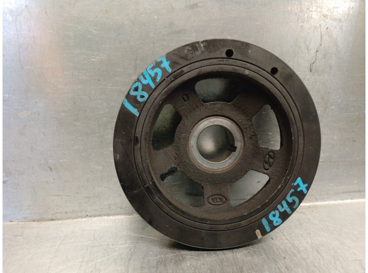 Recambio de polea cigueñal para kia rio 1.4 crdi cat referencia OEM IAM 231242A001 231242A001 