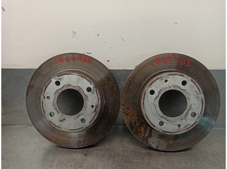 Recambio de disco freno delantero para volvo s40 berlina td referencia OEM IAM 30872926  