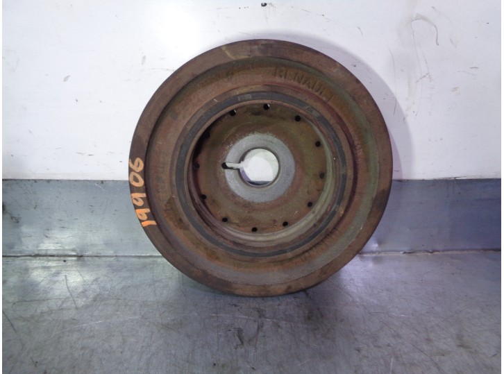 Recambio de polea cigueñal para renault kangoo 1.5 dci diesel cat referencia OEM IAM 123030453R  