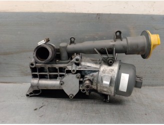 Recambio de soporte filtro aceite para fiat grande punto (199) 1.3 16v jtd cat referencia OEM IAM 55238294  