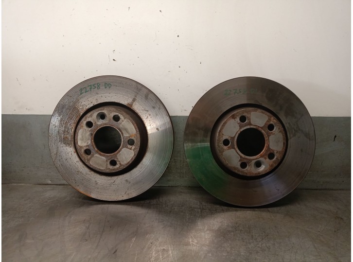 Recambio de disco freno delantero para volvo v60 i (155) d3 / d4 referencia OEM IAM 31341382 31341382 