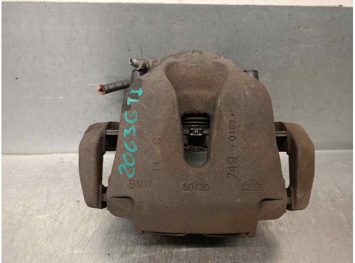 Replacement rear left brake caliper for BMW X5 (E70) 3.0 turbodiesel OEM IAM reference 34216776787 ATE