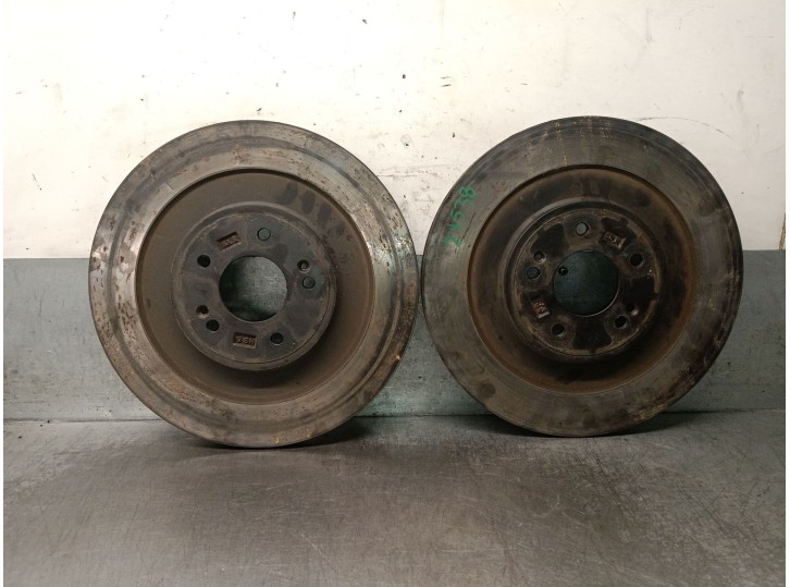 Recambio de disco freno delantero para hyundai ioniq 5 (ne) (bev) referencia OEM IAM 51712L1700 51712L1700 