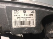 Recambio de faro izquierdo para fiat doblo 1.3 16v jtd cat referencia OEM IAM 51810672 51810672 04639099900010