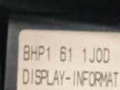 Recambio de pantalla multifuncion para mazda 3 (bm, bn) 2.2 d referencia OEM IAM BHP1611J0D BHP1611J0D 
