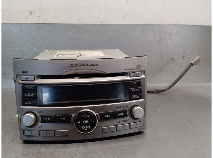 Recambio de sistema audio / radio cd para subaru legacy v (bm) 2.0 d awd (bmd) referencia OEM IAM 86201AJ410 86201AJ410 
