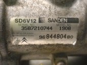 Recambio de compresor aire acondicionado para citroën nemo 1.4 hdi referencia OEM IAM 9684480480 648722 SD6V12