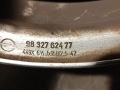 Recambio de llanta para opel combo furgoneta/monovolumen (k9) 1.5 d referencia OEM IAM 9831777877 R1561/2JX15H2ET42 