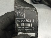 Recambio de cinturon seguridad trasero izquierdo para opel mokka x 1.6 cdti dpf referencia OEM IAM 95403031 198889 