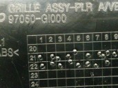 Recambio de aireador para hyundai ioniq 5 (ne) (bev) referencia OEM IAM 97050GI000  