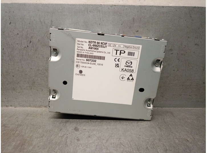 Recambio de sistema audio / radio cd para mazda cx-5 (kf) 2.0 referencia OEM IAM KDTR669C0F 