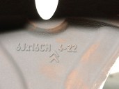 Recambio de llanta para citroën c3 ii 1.2 12v referencia OEM IAM 9687753077 R166JX16CH4-22 