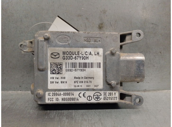 Recambio de centralita faros xenon para mazda cx-7 (er) 2.2 turbodiesel cat referencia OEM IAM G33D67Y90H  