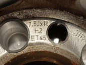 Recambio de llanta para audi a4 ber. (b8) 2.0 16v tdi referencia OEM IAM 8K0601025F R167.5JX16H2ET45 