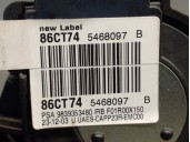 Recambio de potenciometro pedal para fiat scudo furgoneta 1.5 multijet 120 (506) referencia OEM IAM 9839353480  