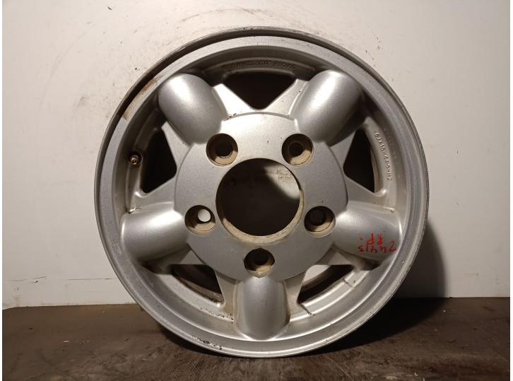 Replacement rim for Tata Safari EX Safari 4x4 2.0 OEM IAM reference 222521 R156JX15-44.5-H2 