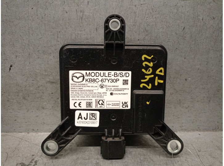 Recambio de modulo electronico para mazda cx-5 (kf) 2.0 referencia OEM IAM KB8C67Y30P  